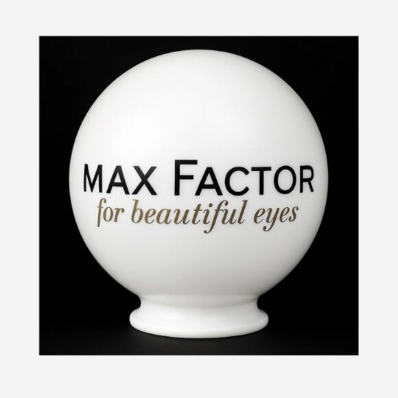 Vintage Max Factor Globe Advertising Display Cosmetics Counter Collectible - Picture 1 of 2